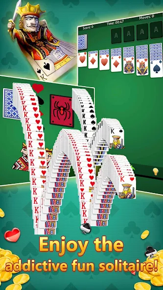 klondike solitaire :card shark [МОД: Бесконечные деньги, Монеты и Мега MOD] Screenshot 3