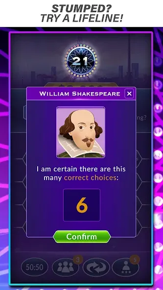 Official Millionaire Game [МОД: Деньги, Монеты и Меню MOD] Screenshot 2