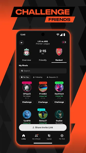 Sorare Rivals Fantasy Football (Сораре) [МОД: Бесконечные деньги, Монеты и Мега MOD] Screenshot 2