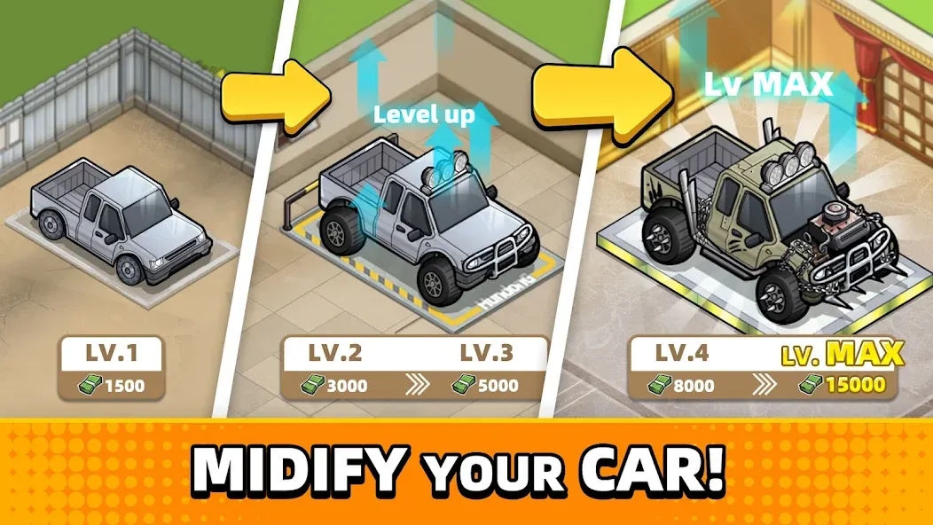 Used Car Tycoon Game (Юзед Кар Тайкун Гейм) [МОД: Много денег, Монет и Все открыто] Screenshot 2