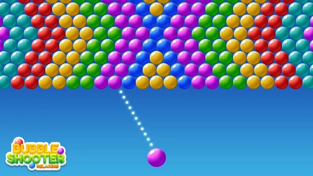 Bubble Shooter Relaxing (Бабл Шутер Релаксинг) [МОД: Бесконечные деньги, Монеты и Мега MOD] Screenshot 2