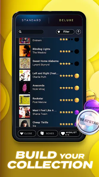 Beatstar - Touch Your Music (Битстар) [МОД: Все открыто, Дополнительные деньги и Меню MOD] Screenshot 4