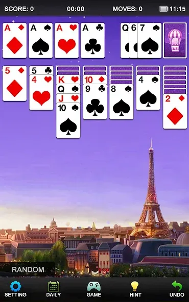 Solitaire! Classic Card Games [МОД: Много монет, Открытые уровни и Мега MOD] Screenshot 2