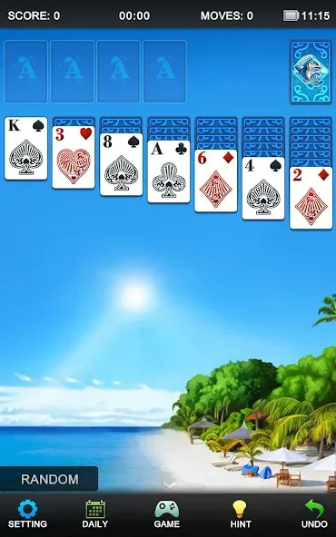 Solitaire! Classic Card Games [МОД: Много монет, Открытые уровни и Мега MOD] Screenshot 3