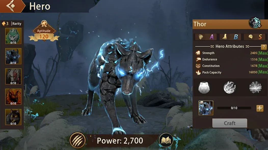 Wolf Game: Wild Animal Wars (Вулф Гейм) [МОД: Меню, Бесконечные монеты и Открытые уровни] Screenshot 5
