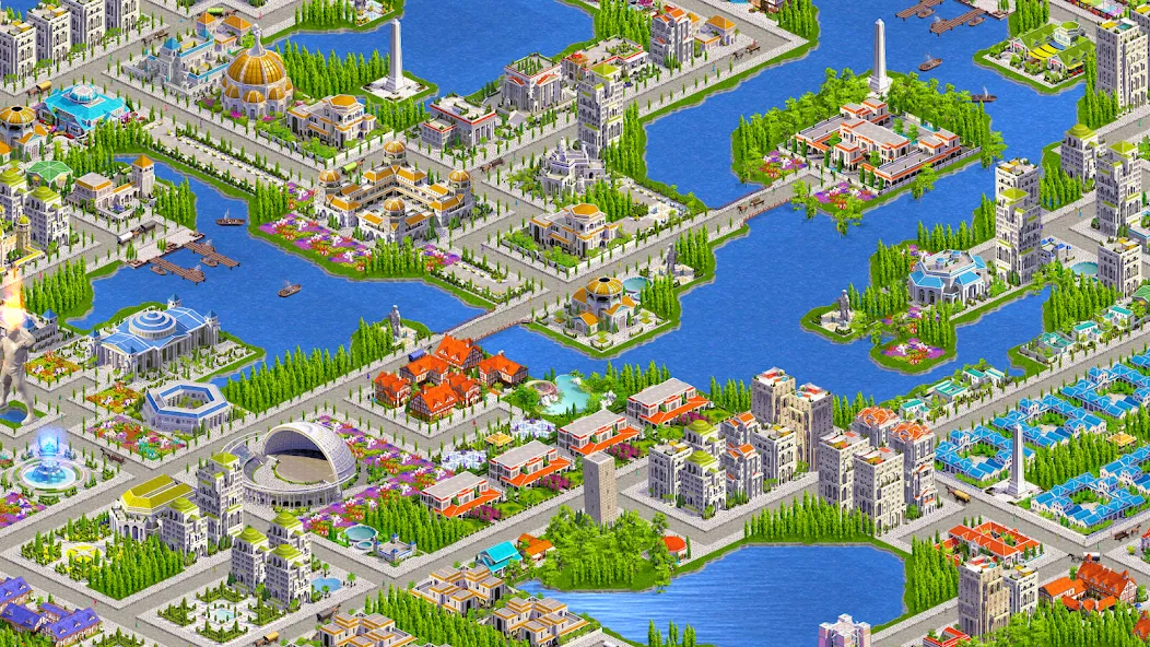 Designer City: Empire Edition (Дизайнер Сити) [МОД: Много монет, Открытые уровни и Мега MOD] Screenshot 1