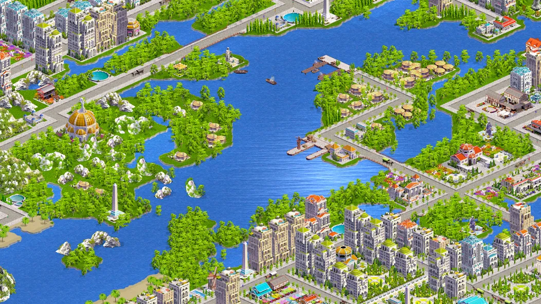 Designer City: Empire Edition (Дизайнер Сити) [МОД: Много монет, Открытые уровни и Мега MOD] Screenshot 2