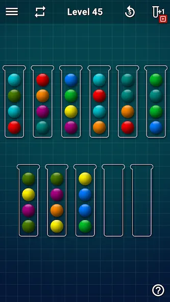 Ball Sort Puzzle - Color Games (Балл Сорт Пазл) [МОД: Много денег, Монет и Все открыто] Screenshot 2