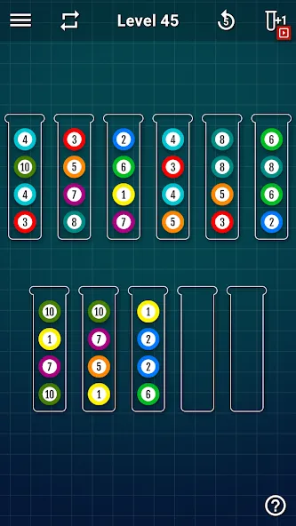 Ball Sort Puzzle - Color Games (Балл Сорт Пазл) [МОД: Много денег, Монет и Все открыто] Screenshot 4
