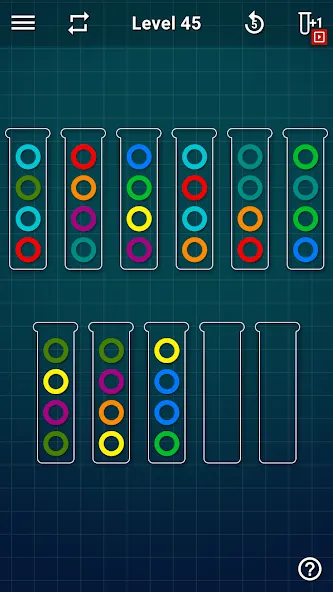 Ball Sort Puzzle - Color Games (Балл Сорт Пазл) [МОД: Много денег, Монет и Все открыто] Screenshot 5