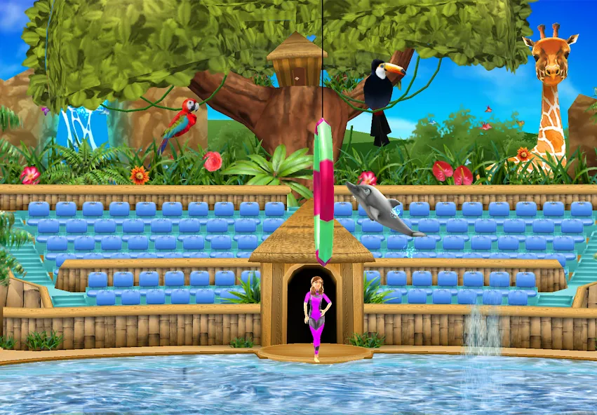 My Dolphin Show (Май Долфин Шоу) [МОД: Бесконечные деньги, Монеты и Мега MOD] Screenshot 1