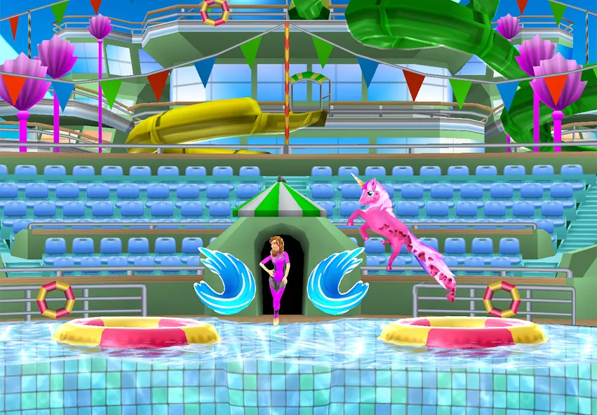 My Dolphin Show (Май Долфин Шоу) [МОД: Бесконечные деньги, Монеты и Мега MOD] Screenshot 2