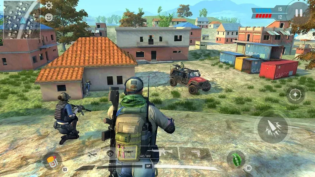 Commando War Army Game Offline [МОД: Деньги, Монеты и Меню MOD] Screenshot 3