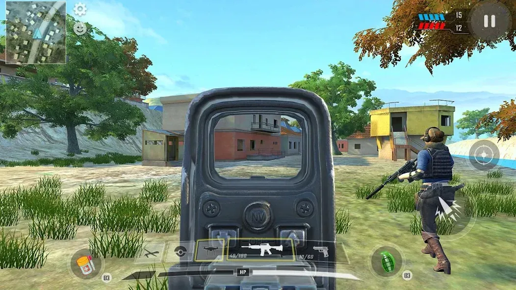 Commando War Army Game Offline [МОД: Деньги, Монеты и Меню MOD] Screenshot 5