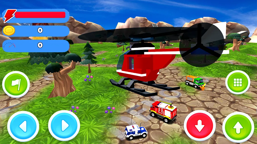Toy Truck Drive [МОД: Все открыто, Дополнительные деньги и Меню MOD] Screenshot 3
