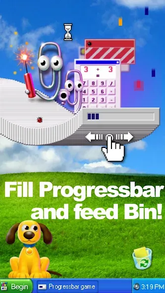 Progressbar95 - nostalgic game (Прогрессбар95) [МОД: Бесконечные деньги, Монеты и Мега MOD] Screenshot 2