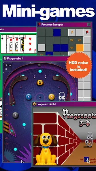 Progressbar95 - nostalgic game (Прогрессбар95) [МОД: Бесконечные деньги, Монеты и Мега MOD] Screenshot 3