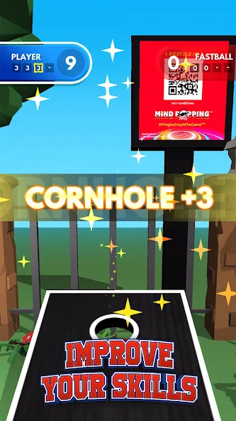 Cornhole League - Board Games (Корнхол Лига) [МОД: Много монет, Открытые уровни и Мега MOD] Screenshot 4