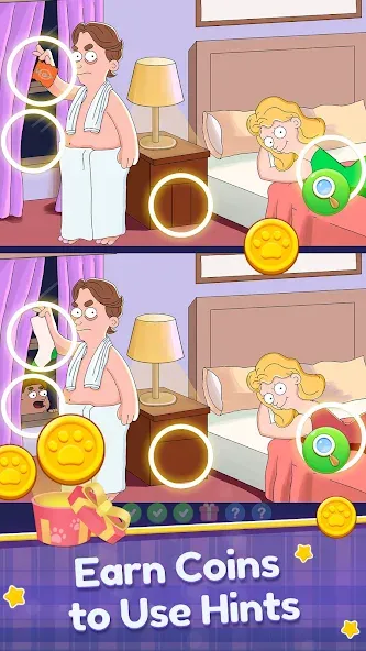 Find Differences: Spot Fun [МОД: Деньги, Монеты и Меню MOD] Screenshot 2