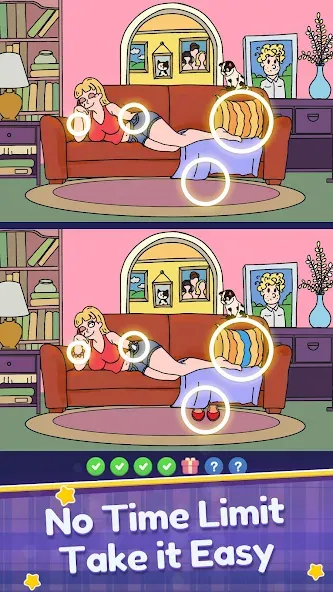 Find Differences: Spot Fun [МОД: Деньги, Монеты и Меню MOD] Screenshot 3