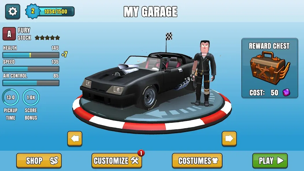 Faily Brakes 2: Car Crash Game (Фэйли Брейкс 2) [МОД: Бесконечные деньги, Монеты и Мега MOD] Screenshot 1
