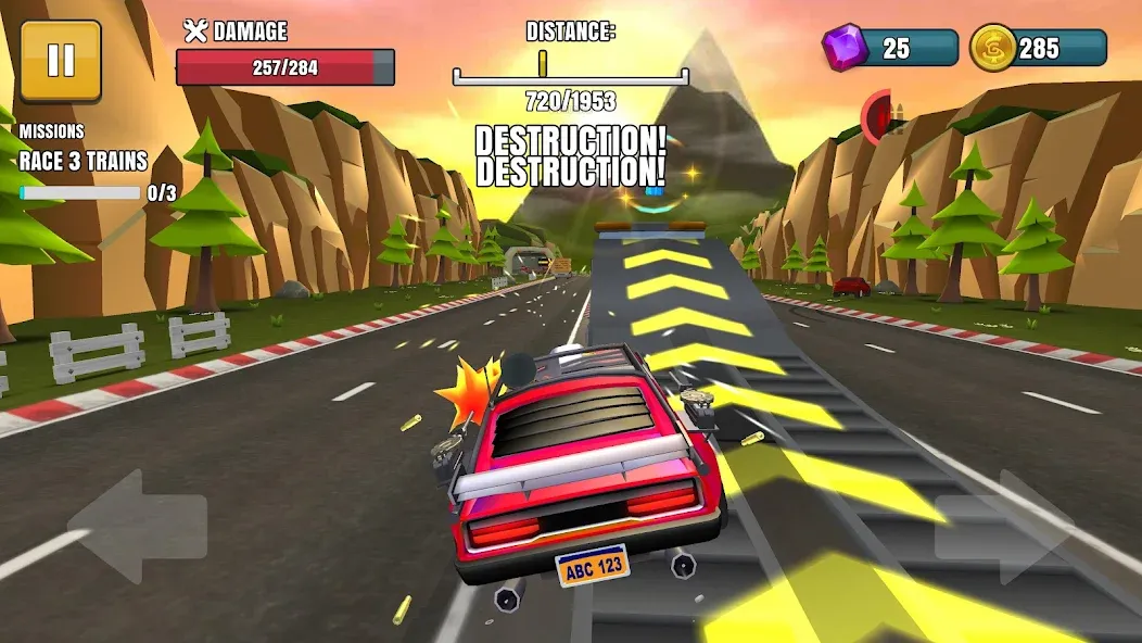 Faily Brakes 2: Car Crash Game (Фэйли Брейкс 2) [МОД: Бесконечные деньги, Монеты и Мега MOD] Screenshot 2