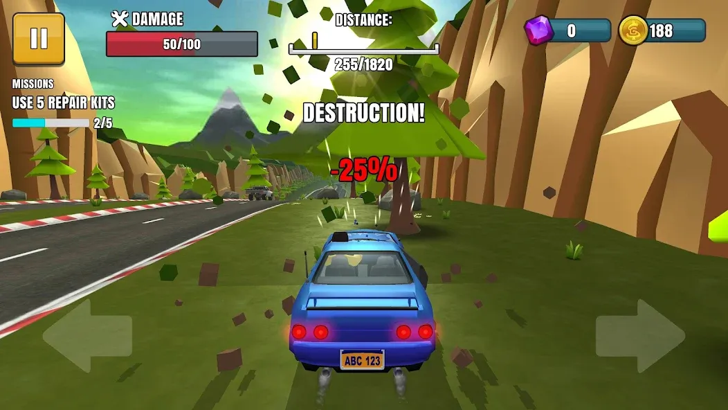 Faily Brakes 2: Car Crash Game (Фэйли Брейкс 2) [МОД: Бесконечные деньги, Монеты и Мега MOD] Screenshot 3