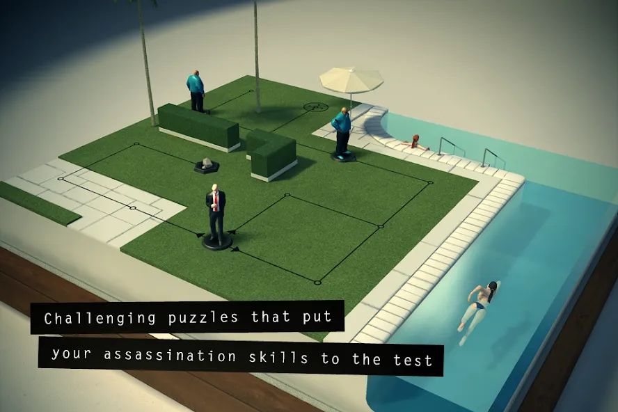Hitman GO (Хитман ГО) [МОД: Много монет, Открытые уровни и Мега MOD] Screenshot 2