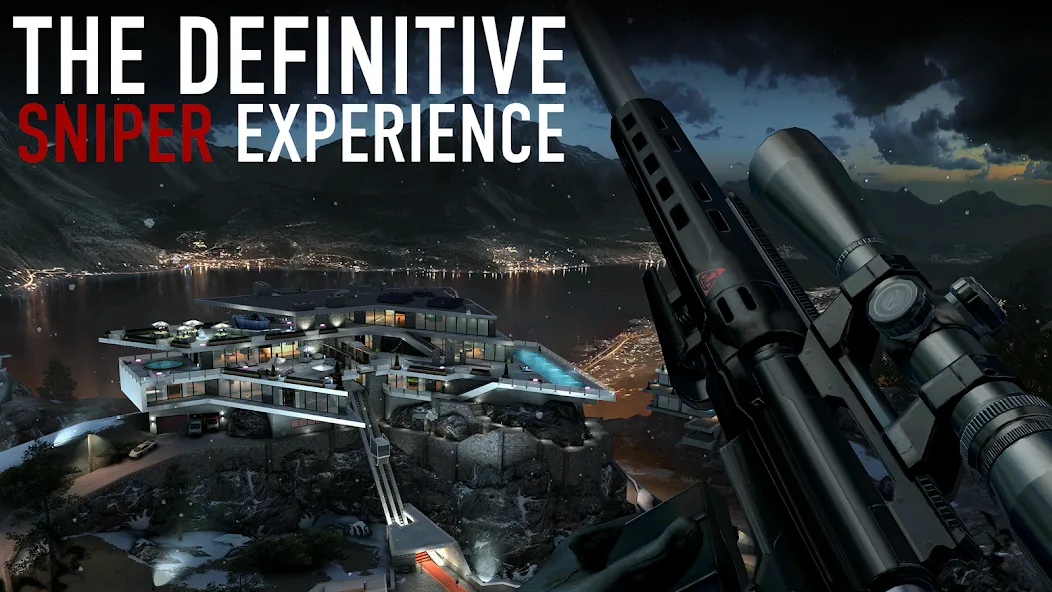 Hitman Sniper (Хитмэн) [МОД: Деньги, Монеты и Меню MOD] Screenshot 1