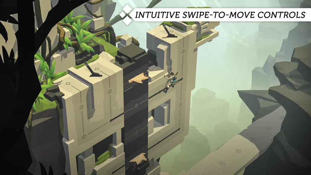 Lara Croft GO (Лара Крофт ГО) [МОД: Меню, Бесконечные монеты и Открытые уровни] Screenshot 2