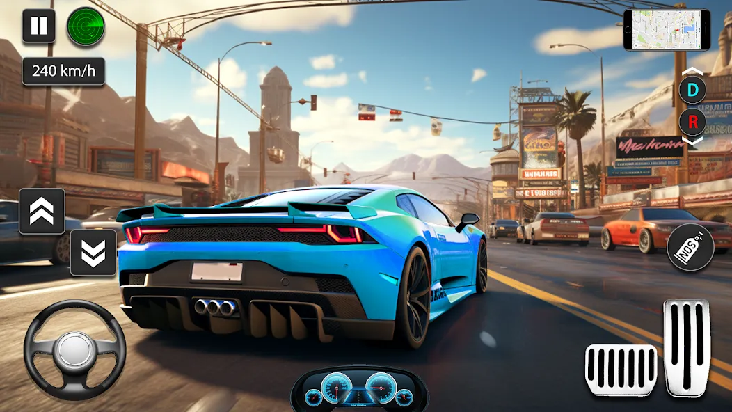 GT Car Stunt : Ramp Car Stunts (ДжиТи Кар Стант) [МОД: Бесконечные деньги, Монеты и Мега MOD] Screenshot 2
