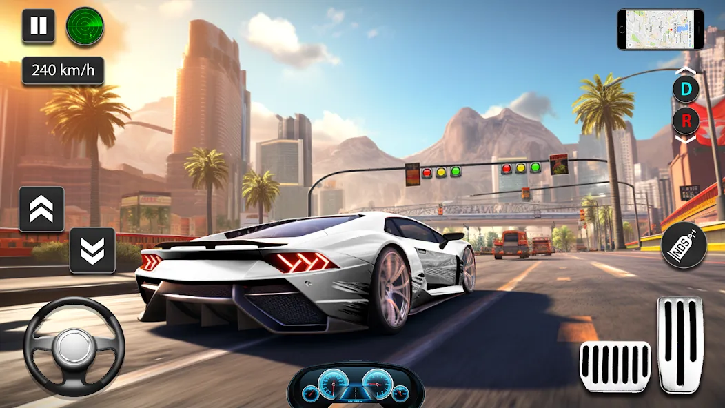 GT Car Stunt : Ramp Car Stunts (ДжиТи Кар Стант) [МОД: Бесконечные деньги, Монеты и Мега MOD] Screenshot 3