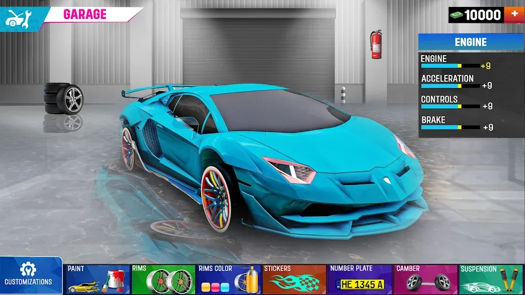 GT Car Stunt : Ramp Car Stunts (ДжиТи Кар Стант) [МОД: Бесконечные деньги, Монеты и Мега MOD] Screenshot 4