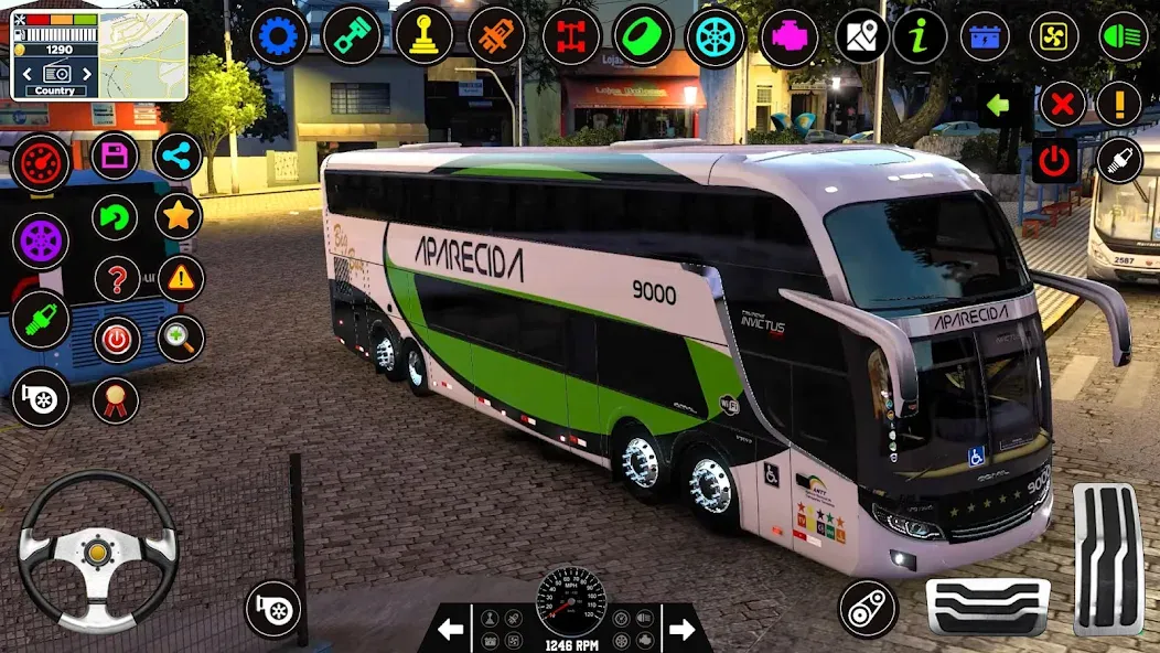 Bus Driving Games 3D: Bus Game [МОД: Много монет, Открытые уровни и Мега MOD] Screenshot 2