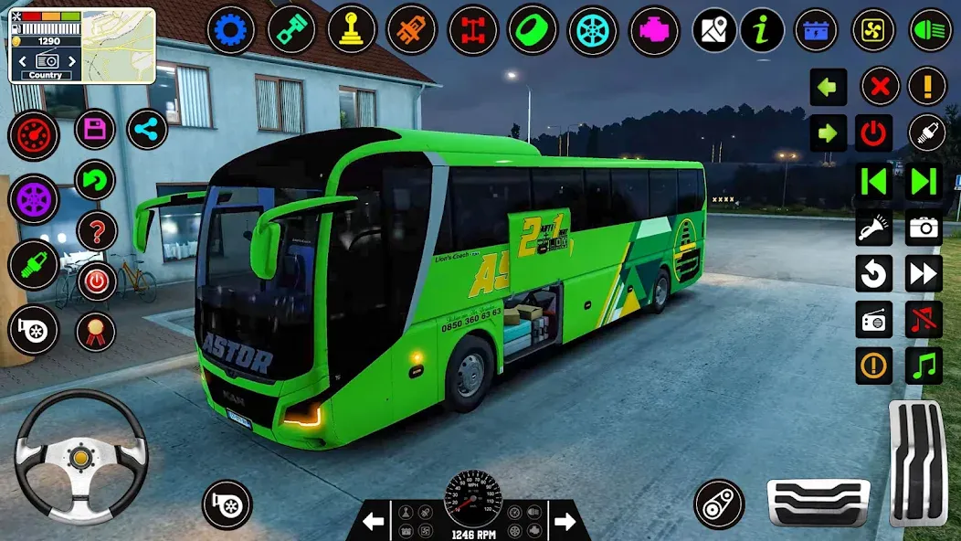 Bus Driving Games 3D: Bus Game [МОД: Много монет, Открытые уровни и Мега MOD] Screenshot 4