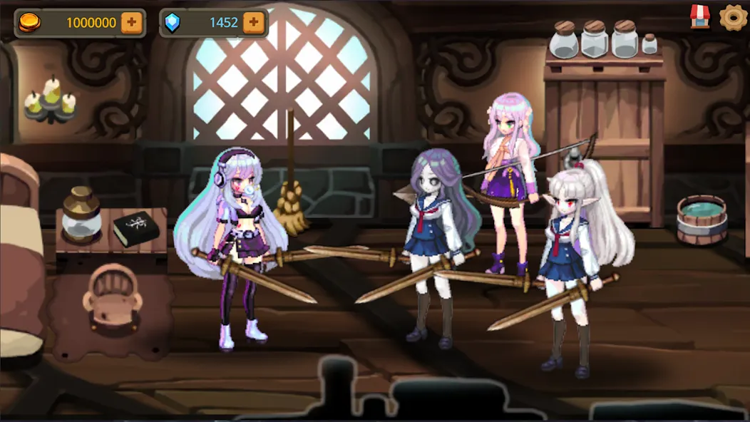 Dungeon Princess 2! : RPG [МОД: Много монет, Открытые уровни и Мега MOD] Screenshot 1
