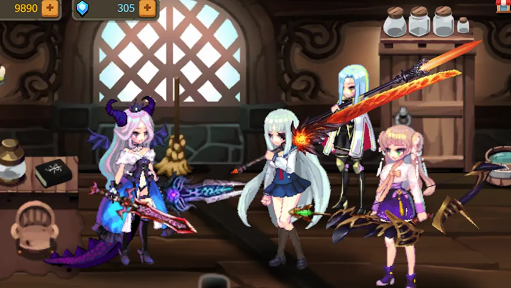 Dungeon Princess 2! : RPG [МОД: Много монет, Открытые уровни и Мега MOD] Screenshot 2