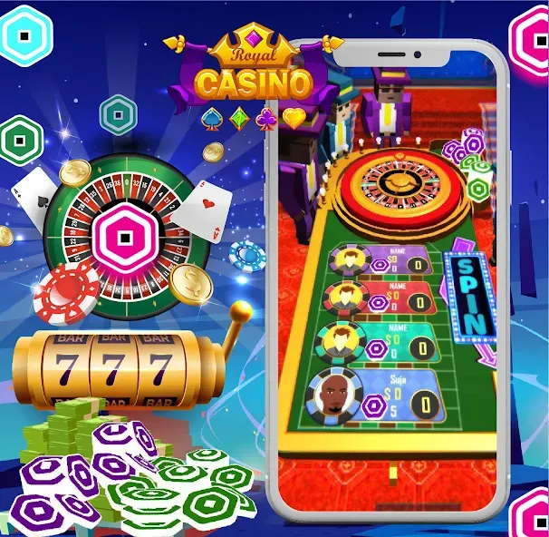 Robux For Robux , Casino Robux [МОД: Много монет, Открытые уровни и Мега MOD] Screenshot 1