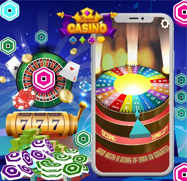 Robux For Robux , Casino Robux [МОД: Много монет, Открытые уровни и Мега MOD] Screenshot 3
