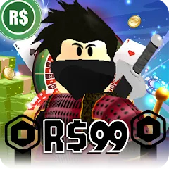Скачать Robux For Robux , Casino Robux [МОД: Много монет, Открытые уровни и Мега MOD] | Взлом Robux For Robux , Casino Robux на Андроид