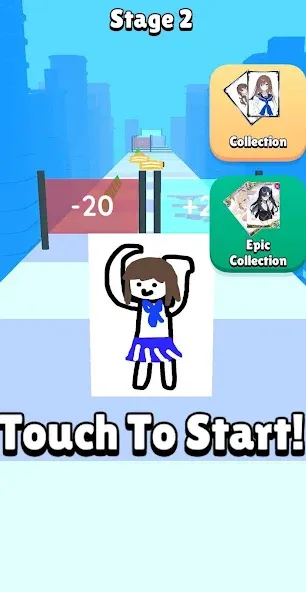 Card Run : Anime Evolution (Кард Рун) [МОД: Деньги, Монеты и Меню MOD] Screenshot 5