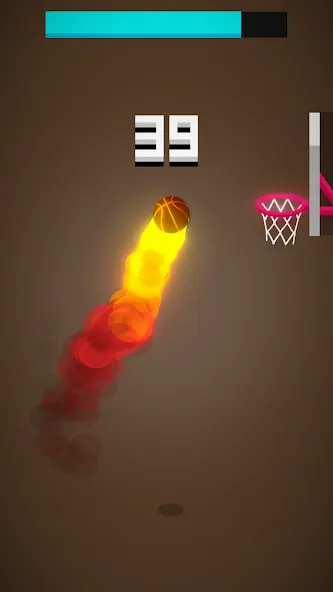 Dunk Hit (Данк Хит) [МОД: Меню, Бесконечные монеты и Открытые уровни] Screenshot 1
