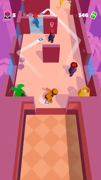 Stealth Master: Assassin Ninja (Стил Мастер) [МОД: Много монет, Открытые уровни и Мега MOD] Screenshot 1