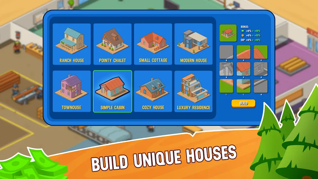 Lumber Inc Tycoon (Ламбер инк тайкун) [МОД: Бесконечные деньги, Монеты и Мега MOD] Screenshot 5