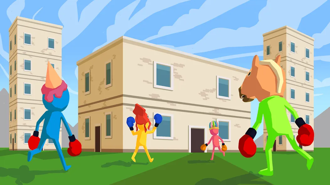 Gang Boxing Arena (Ганг Боксинг Арена) [МОД: Меню, Бесконечные монеты и Открытые уровни] Screenshot 5