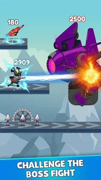 Stick Shooter: Battle Game (Стик Шутер) [МОД: Деньги, Монеты и Меню MOD] Screenshot 3