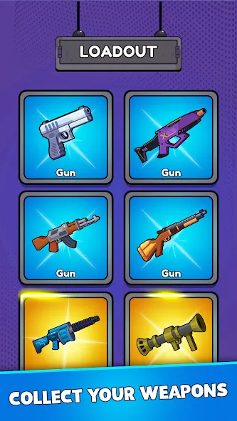 Stick Shooter: Battle Game (Стик Шутер) [МОД: Деньги, Монеты и Меню MOD] Screenshot 5