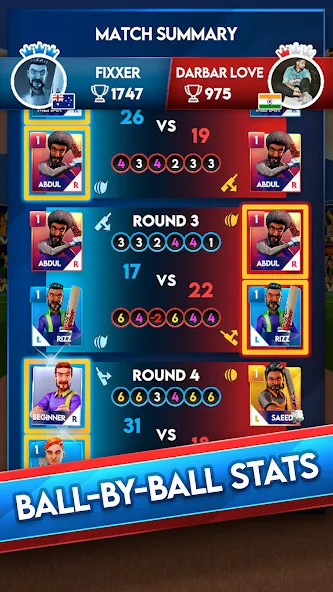 Stick Cricket Clash (тик Крикет Клаш) [МОД: Деньги, Монеты и Меню MOD] Screenshot 2