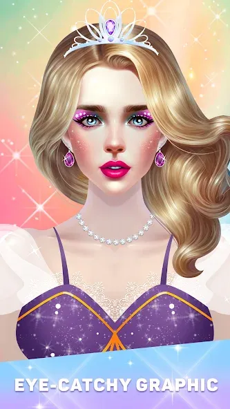Makeover salon: Makeup ASMR (Мейковер салон) [МОД: Меню, Бесконечные монеты и Открытые уровни] Screenshot 5