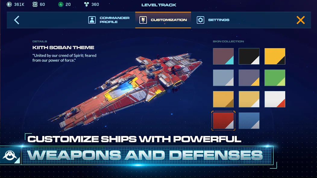 Homeworld Mobile: Sci-Fi MMO (Хоумворлд Мобаил) [МОД: Меню, Бесконечные монеты и Открытые уровни] Screenshot 3